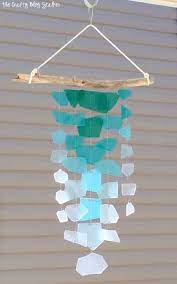 Sea Glass Wind Chime Craft Kit Diy