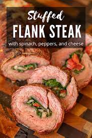 Spinach Cheese Stuffed Flank Steak Rolls gambar png
