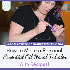 essential oil nasal inhaler