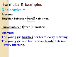 In the united states, daylight saving time begins on the second sunday in march and ends on the first. Simple Present Of Verbs Language Objective We Will Write Complete Sentences In The Simple Present Verb Tense In Three Forms Declarative Negative Interrogative Ppt Download