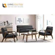 ruri pvc wooden sofa set 3 1 1 living