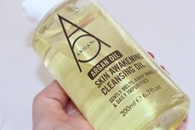 argan skin awakening cleansing oil