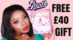 40 free gift box unboxing boots free