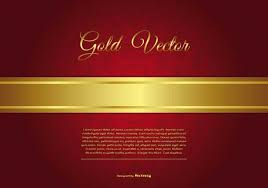 elegant gold and red background