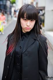 To get an obvious dip dye style using manic panic color, brunettes will need to lighten their hair first. Pink Black Dip Dye Hair Tokyo Fashion