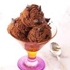 homemade chocolate ice cream 5 mins