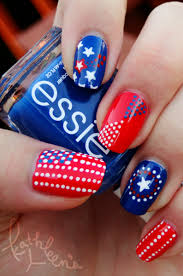 Red and white, mostly with a base of red and a cute design of presents on some fingernails to represent the gift of giving. 30 Best 4th Of July Nail Art Designs Cool Ideas For Patriotic Fourth Of July Nails