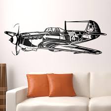 Wall Sticker Shturmovik Soviet Hunting