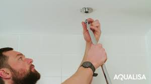 how to install an aqualisa ceiling
