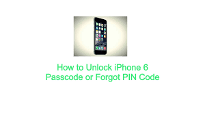 When a cell phone comes locked to a particular gsm network, you have to unlock it if you ever want to use the phone with a carrier other than the one from which you purchased it. How To Unlock Iphone 6 Passcode Or Forgot Pin Code