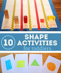 10 Shape Activities For Toddlers Its Hip To Be Square