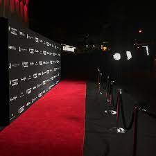 red carpet for step and repeat backdrops