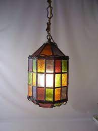 Stained Glass Light Hanging Light Lamp