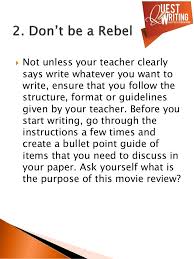 Tips for writing great movie reviews   Entertainment Coverage WRITING the MOVIE REVIEW