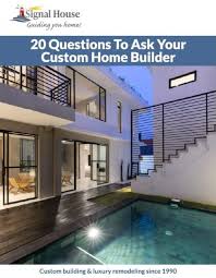 20 questions to ask your home builder