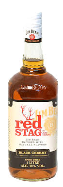 jim beam red stag black sherry 1l 40