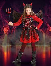 child devil halloween costumes