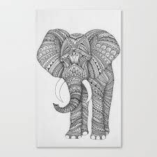 See more ideas about elephant, elephant canvas, elephant canvas art. Elephant Mandala Canvas Print By Danielaauza Society6