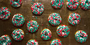 Ree learned this simple, flavorful recipe from her mom. Mexican Butter Cookies With Sprinkles Galletas Con Chochitos Best Christmas Cookie Recipe Butter Cookies Best Christmas Cookies