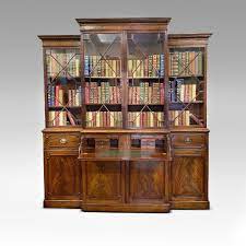 105 Antique Breakfront Bookcases For
