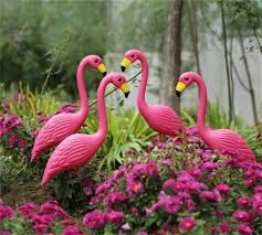 Grande Grande Rosa Flamingo Garden