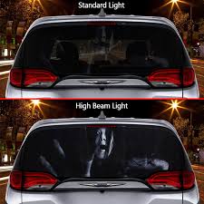high beam scary reflective decals for