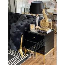 Glass Bedside Table Franco For The