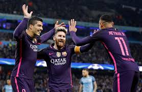 52cm x 35cm x msn barcelona 17cm. Lionel Messi Luis Suarez And Neymar Msn Era Over At Barcelona As Brazilian Is Set To Join Paris Saint Germain Trio Formed One Of Greatest Strike Forces Ever
