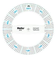 Helix Pie Chart Template H78010
