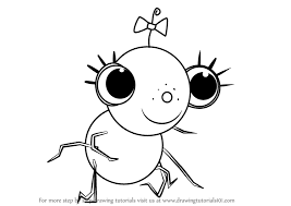 Super hero on the background of the web. Learn How To Draw Snowdrop From Miss Spider S Sunny Patch Friends Miss Spider S Sunny Patch Friends Step By Step Drawing Tutorials