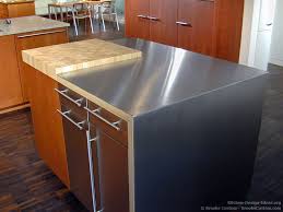To attach the butcher block to the island, before moving into the kitchen, i drilled four holes in each corner top support piece that was 1/2 wide (pic 1). Kitchen Island Tops Ideas Whaciendobuenasmigas