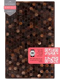 hexagon cowhide rug the hex design