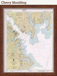 Annapolis Harbor Maryland Nautical Chart 1990 In 2019