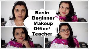 teacher office everyday makeup step