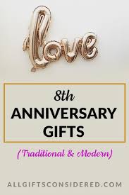 8th anniversary gifts best ideas