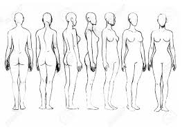 In this tutorial i'll show you how i draw the female body. Tutorial Of Drawing A Female Body Drawing The Human Body Step Stock Photo Picture And Royalty Free Image Image 147860837