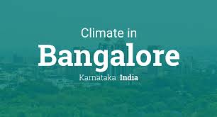 Climate Weather Averages In Bangalore Karnataka India