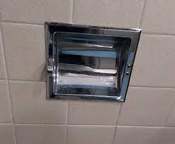 Toilet Paper Holder From Tile Wall