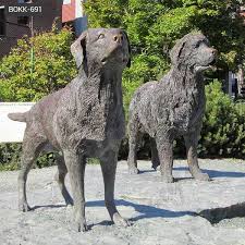 Newfoundland Dog Garden Statue Youfine