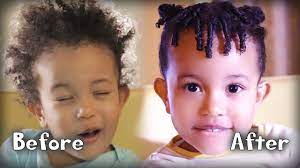 mixed race toddler hair care routine