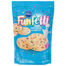 Pillsbury Funfetti Cookie Mix 16 Oz At Menards  gambar png