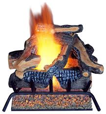 Procom Vented Fireplace Natural Gas Log