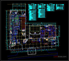 autocad drawings of hotel ground floor