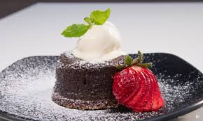 chocolate lava cake 熔岩巧克力蛋糕