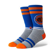 City Gym Knicks Socks Blue