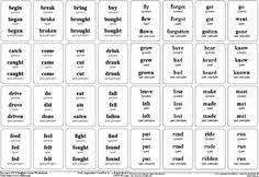 22 Best Present Tense And Past Tense Words Images Past
