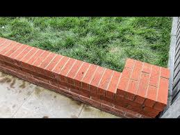 Diy Garden Brick Wall