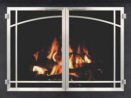 Inset Traditional Fireplace Doors By