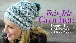 Fair Isle Crochet With Craftsy