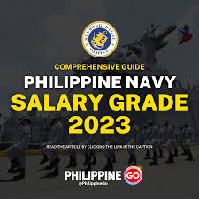 2023 philippine navy salary grade